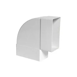 HACO Koleno Elbow horizontal flat CKH, 2 x 220 x 55 mm 0661