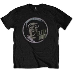 Elton John Circle Black M Majica