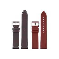 JUST IN CASE Set dve narukvice za pametni sat, 22mm, Braon i bordo