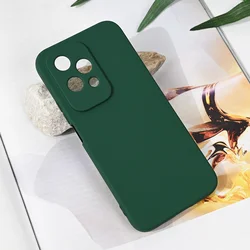 Maska za mobilni telefon Honor 200 Lite TERACELL SOFT VELVET, Tamnozelena