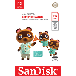 SANDISK microSDXC za Nintendo Switch 256GB