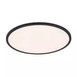 RABALUX LED plafonjera Ezio dimabilna na zidni prekidač crna 540 mm