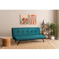 Atelier del Sofa Trosed na razvlačenje Zola, 180x64x78cm, Petrolej