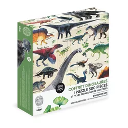 Vilac Puzzle Dinozavri 500 kosov