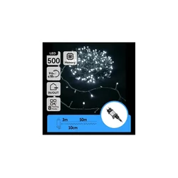 Aigostar - LED spoljni lanac 500 LED/8 funkcija 53m IP44 hladna bela