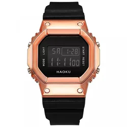 Digitalni Sat SQ-21623 - Crna / Zlatna Ružičasta KP21623