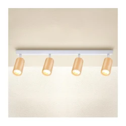 Brilagi - Spot svetlo SELE 4xGU10/30W/230V, bela/dekor hrasta