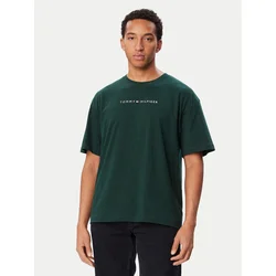Tommy Hilfiger Majica UM0UM03685 Temno zelena Regular Fit