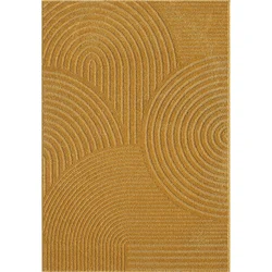 Oker rumena preproga 120x170 cm Whirl – ESTE