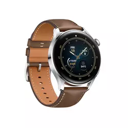 HUAWEI pametni sat Watch 3 (46mm), (Stainless Steel), smeđa