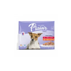 NORMAN&DISE Sosić za pse Plaisir govedina sa povrćem i piletina sa povrćem, 100g, 4 komada