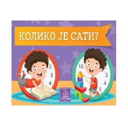 Publik Praktikum Kartonska slikovnica Koliko je sati?