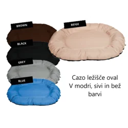 CAZO LEŽIŠČE OVAL GREY