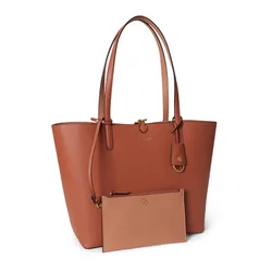Lauren Ralph Lauren Nakupovalna torba  oranžno rdeča