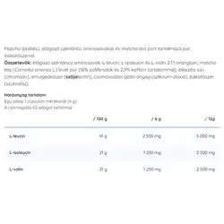 Nutriversum - BCAA 2:1:1 Matcha, 360 g
