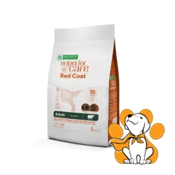 Natures Protection Red Coat Adult All Breed Lamb 4kg, Hrana Za Riđe Pse