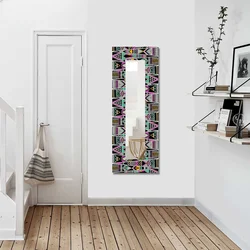 Wallity Ogledalo 40120YMA-51, 40x120 cm, Šareno