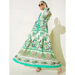 Bigdart Obleka Maxi zelena