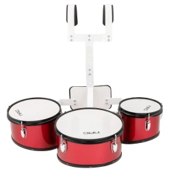 NRG M3TS Marching 3 Tom Set Komplet bobnarjev za pohod 10-12-8