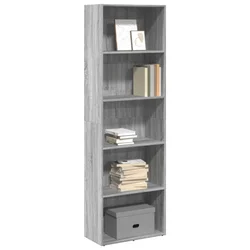 Regal za knjige boja hrasta 60x30x189 cm konstruirano drvo
