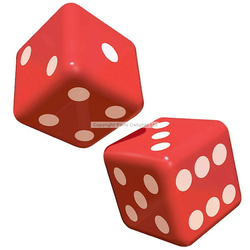 Casino napihljive kocke-2 kosa