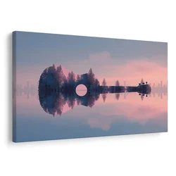 Slika narava v tonu kitare - 30x20