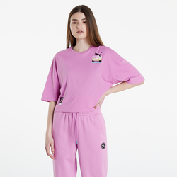 Puma Brand Love Oversized Tee Pink 53435015