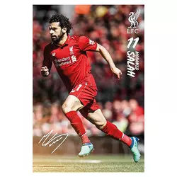 Liverpool poster Mohamed Salah