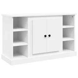 Komoda bijela 100 x 35,5 x 60 cm od konstruiranog drva