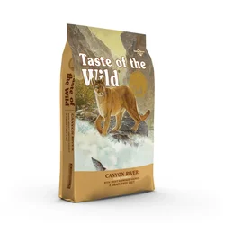 TASTE OF THE WILD Suva hrana za mačke Canyon River Feline meso pastrmke i dimljenog lososa 6.6kg
