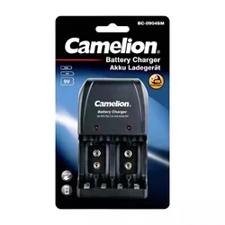 Camelion BC-0904 SM, Punjac baterija AA/AAA/9V LED indikator, Crni