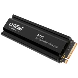 Crucial P310 2TB PCIe Gen4 2280 NVMe M.2 SSD disk s hladilnikom - CT2000P310SSD5