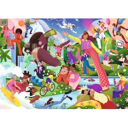 Ravensburger - Puzzle Njena moč - 1 000 kosov