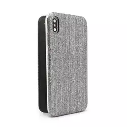 Maska Flip Crystal za iPhone XS Max crna