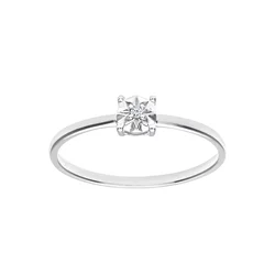 DIAMANT LETERNEL Prstan srebrna