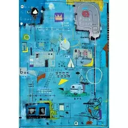 KS Games - Puzzle Modra sestava - 1 000 kosov