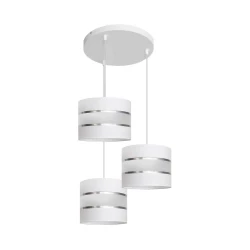 Luster na sajli HELEN 3xE27/15W/230V beo