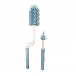Bo Jungle krtača za steklenice B-Bottle Brush Set Blue