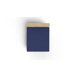 Sax Blue Ranforce Fitted Sheet Double XL