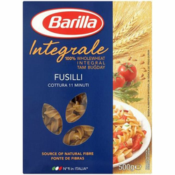 Barilla Fusilli Integralne spiralne testenine 12