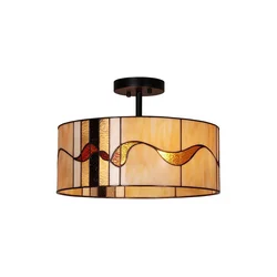 Prezent 212 - Luster na štapu TIFFANY 2xE27/60W/230V