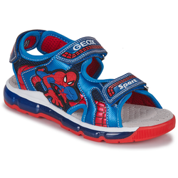 Geox boys J SANDAL ANDROID BOY sandal, Navy Royal., 33 EU : Geox