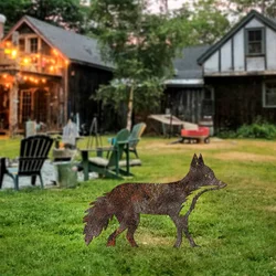 Aberto Design Dekorativna figura Fox -A 01, 48x50 cm, 1.5 mm
