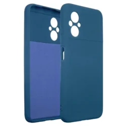 1 to 3 SILIKONSKI OVITEK BELINE XIAOMI POCO M5 MODRO/MODER