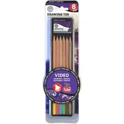Daler Rowney Set barvnih svinčnikov 8 kos.