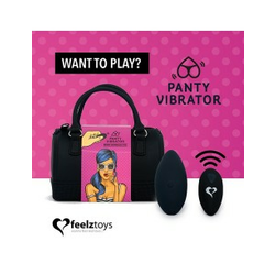Panty Vibe Black vibrator sa daljinskim upravljanjem