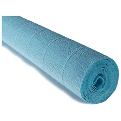 Papir krep 180g 50x250cm cartotecnica rossi 556 svijetlo plavi