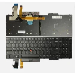 Tastatura za laptop Lenovo IBM ThinkPad T15 P15S sa gumbom i backlightom