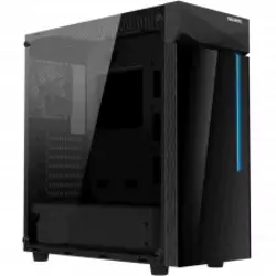 GIGABYTE Kućište GB-C200G  Midi Tower, Micro-ATX, Mini-ITX, ATX, Bez napajanja, Crna