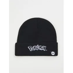 Sinsay - Beanie šešir sa vezom Pokémon - crno